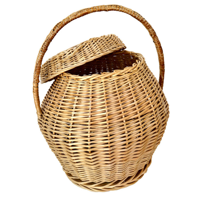 Sommerallee Korb aus Korbgeflecht/Rattan | Wayfair.de